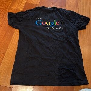Google black T-Shirt large